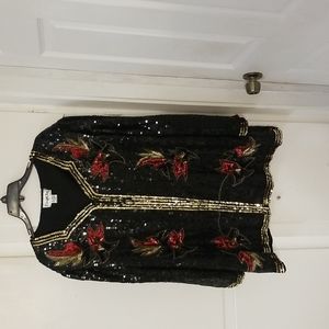 Midnight Run sequins blazer